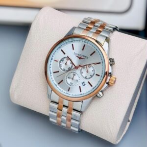 Longines-Inspired Chronograph Watch